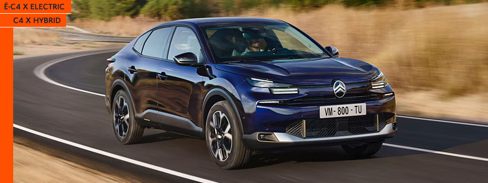 &Euml;-C4 and C4 X Hybrid or Petrol