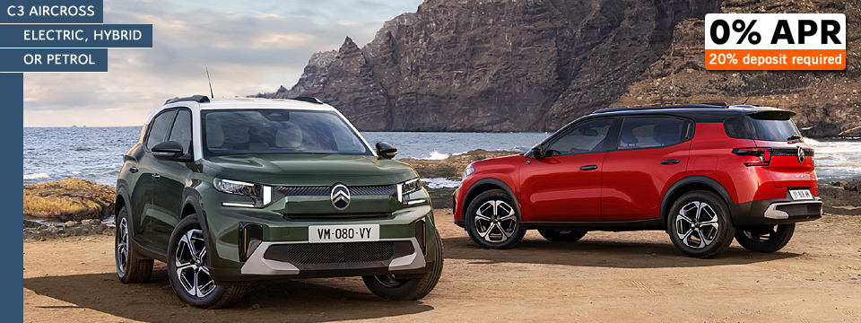 New C3 Aircross Electric, Hybrid or Petrol