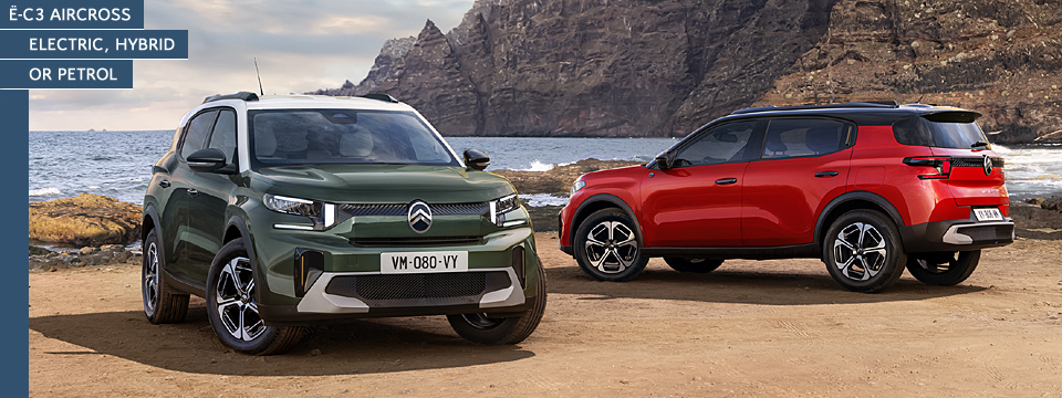 New C3 Aircross Electric, Hybrid or Petrol