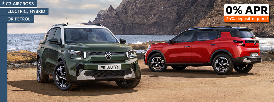New C3 Aircross Electric, Hybrid or Petrol